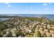 Expansive view of waterfront homes and neighborhood at 1005 Mizzen Ct, Tarpon Springs, FL 34689