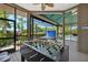 Relaxing game room with foosball and ping pong at 1005 Mizzen Ct, Tarpon Springs, FL 34689