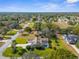 Aerial view showcasing home's location in neighborhood at 10239 Hoover St, Spring Hill, FL 34608