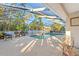 Lovely screened pool and patio area at 10451 Keystone St, Spring Hill, FL 34608