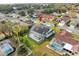 Single-Gathering home with a solar panel system and a private screened pool at 1230 Venetia Dr, Spring Hill, FL 34608