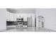 Modern kitchen with stainless steel appliances and granite countertops at 13124 Lawrence St, Spring Hill, FL 34609