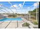 Inviting screened pool area, perfect for relaxation and entertainment at 13124 Lawrence St, Spring Hill, FL 34609