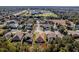 Aerial view of house and surrounding neighborhood at 13793 Dunwoody Dr, Spring Hill, FL 34609