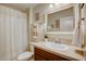 Clean bathroom with updated vanity and fixtures at 18732 Dobson Dr, Hudson, FL 34667