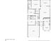 One-story house floor plan featuring 2 bedrooms, 2 bathrooms, a garage, and open living spaces at 18732 Dobson Dr, Hudson, FL 34667