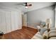 Spacious home office with wood floors and ample closet space at 18732 Dobson Dr, Hudson, FL 34667