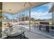 Screened porch with view of backyard, perfect for relaxing at 3110 Lema Dr, Spring Hill, FL 34609
