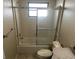 Bathroom with shower/tub and tile flooring at 3151 Carlos Dr, Dunedin, FL 34698