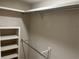 Closet with double hanging rods and shelving at 3151 Carlos Dr, Dunedin, FL 34698