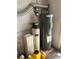 Garage with water softener and electric panel at 3151 Carlos Dr, Dunedin, FL 34698