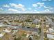 Wide aerial view of a waterfront community with many houses and canals at 4270 Paradise Cir, Hernando Beach, FL 34607