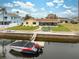 House with private dock and boat, situated on a calm waterway at 4270 Paradise Cir, Hernando Beach, FL 34607