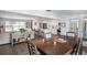 Open concept kitchen and dining area with modern appliances and spacious layout at 4602 W Hawthorne Rd, Tampa, FL 33611
