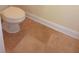 Clean bathroom featuring tan tile floors at 4634 Mapletree Loop, Wesley Chapel, FL 33544