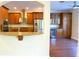 Kitchen features granite countertops and custom cabinetry at 4634 Mapletree Loop, Wesley Chapel, FL 33544