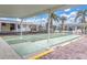 Community shuffleboard courts under covered patio at 54 Schooner Dr # 54, Palm Harbor, FL 34683