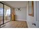 Bright bedroom with hardwood floors and stunning water views at 5915 Sea Ranch Dr # 704, Hudson, FL 34667