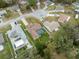 Aerial view of homes, showcasing a neighborhood at 811 Laurelridge Ct, Brooksville, FL 34601