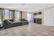 Living area with sectional sofa and access to backyard at 1333 Normandy Blvd, Holiday, FL 34691