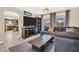 Living room with sectional sofa and view of kitchen at 1333 Normandy Blvd, Holiday, FL 34691