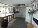 Spacious kitchen with partially finished renovations, offering a great opportunity for customization at 13618 Stacey Dr, Hudson, FL 34667