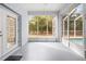 Screened in porch with pool view at 14325 Highgrove Rd, Brooksville, FL 34609