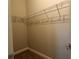 Walk-in closet with wire shelving and a double rod at 18025 Nimick Rd, Weeki Wachee, FL 34614