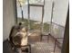 Covered patio with grill and seating at 21103 Patio View Ct # 3105, Lutz, FL 33558