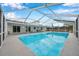 Inviting screened-in pool with a spacious deck perfect for relaxation at 2643 Narcissus Dr, Holiday, FL 34691