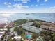 Aerial view of community by the water at 2700 Bayshore Blvd # 3108, Dunedin, FL 34698