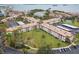 Aerial view of the community, showing buildings and landscaping at 2700 Bayshore Blvd # 3108, Dunedin, FL 34698