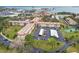 Aerial view showing building layout and water views at 2700 Bayshore Blvd # 3108, Dunedin, FL 34698