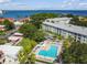 Aerial view of condo community near the water at 2700 Bayshore Blvd # 3108, Dunedin, FL 34698