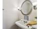 Updated bathroom with vanity, sink, and shower at 2700 Bayshore Blvd # 3108, Dunedin, FL 34698