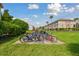 Community bike rack with several bicycles at 2700 Bayshore Blvd # 3108, Dunedin, FL 34698
