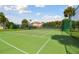Well-maintained tennis courts in a community at 2700 Bayshore Blvd # 3108, Dunedin, FL 34698