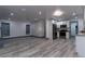 Open floor plan with living room and kitchen at 405 Pine S Ave, Oldsmar, FL 34677