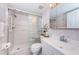 Bathroom with shower, toilet and vanity at 4426 Pelorus Dr # 4426, New Port Richey, FL 34652