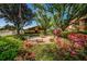 Peaceful courtyard with fountain and landscaping at 4426 Pelorus Dr # 4426, New Port Richey, FL 34652