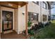 Condo entrance with landscaping at 4426 Pelorus Dr # 4426, New Port Richey, FL 34652