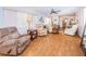 Living room with hardwood floors and seating at 4426 Pelorus Dr # 4426, New Port Richey, FL 34652