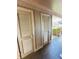 Exterior view of two brown storage doors at 4515 Marine Pkwy # 102, New Port Richey, FL 34652