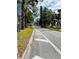 Residential street lined with lush trees and landscaping at 4515 Marine Pkwy # 102, New Port Richey, FL 34652
