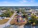 Aerial view of the house and surrounding area at 5948 Lyon Rd, Spring Hill, FL 34606