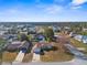 Aerial view of property and surrounding houses at 5948 Lyon Rd, Spring Hill, FL 34606