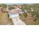 Aerial view of house and surrounding area at 8003 Blackhawk Trl, Spring Hill, FL 34606