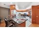 Kitchen with granite countertops and stainless steel appliances at 9105 Flagstick Ln, Hudson, FL 34667