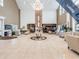 Elegant lobby featuring comfortable seating and high ceilings at 1413 Morning Rose Pl, Trinity, FL 34655