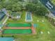 Community bocce ball and shuffleboard courts at 1413 Morning Rose Pl, Trinity, FL 34655
